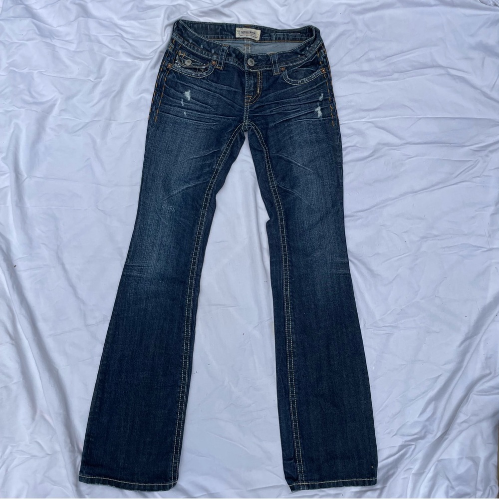 Mek Denim- Women’s Low Waisted Boot Cut Jeans
